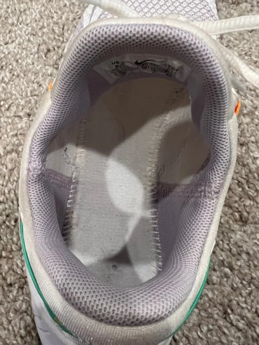 Nike Free Metcon 5 White Emerald Rise Training Shoes Women's Size 8
